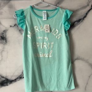 Girls Matching Mermaid Pajama Set